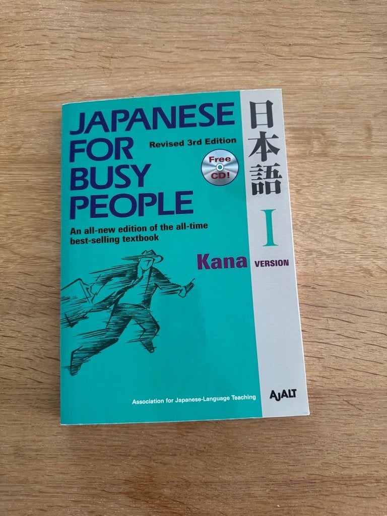 Japanese for busy people kana version 1, Boeken, Ophalen of Verzenden, Beta