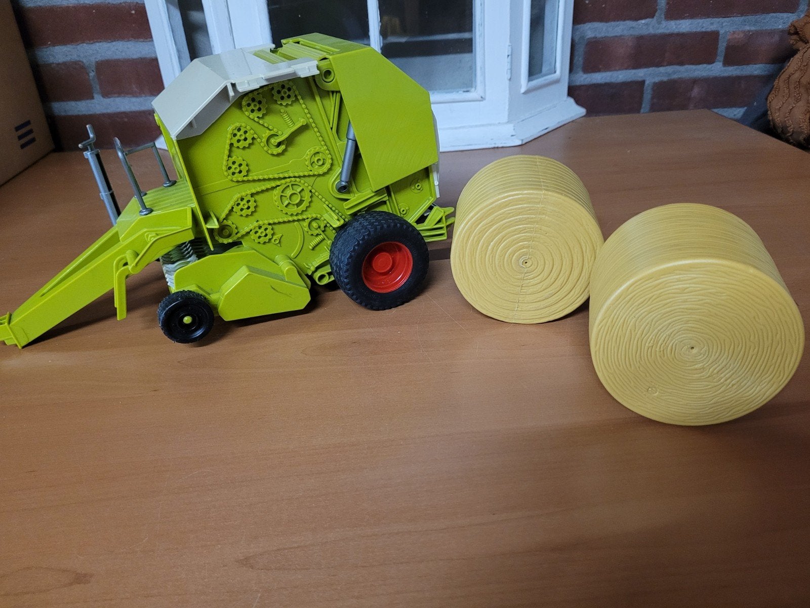 Bruder Claas Rollant 250 Balenpers met 2 balen, Ophalen, Gebruikt
