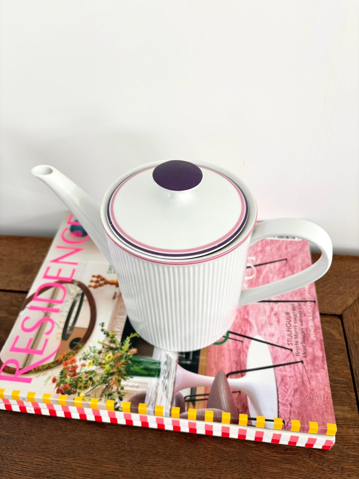 Vintage Arzberg thee- en koffiepot jaren 70 design, Ophalen of Verzenden