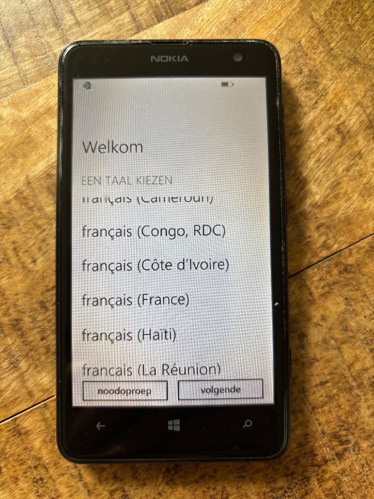 Windows phone NOKIA LUMIA 625, Ophalen, Gebruikt, Zwart
