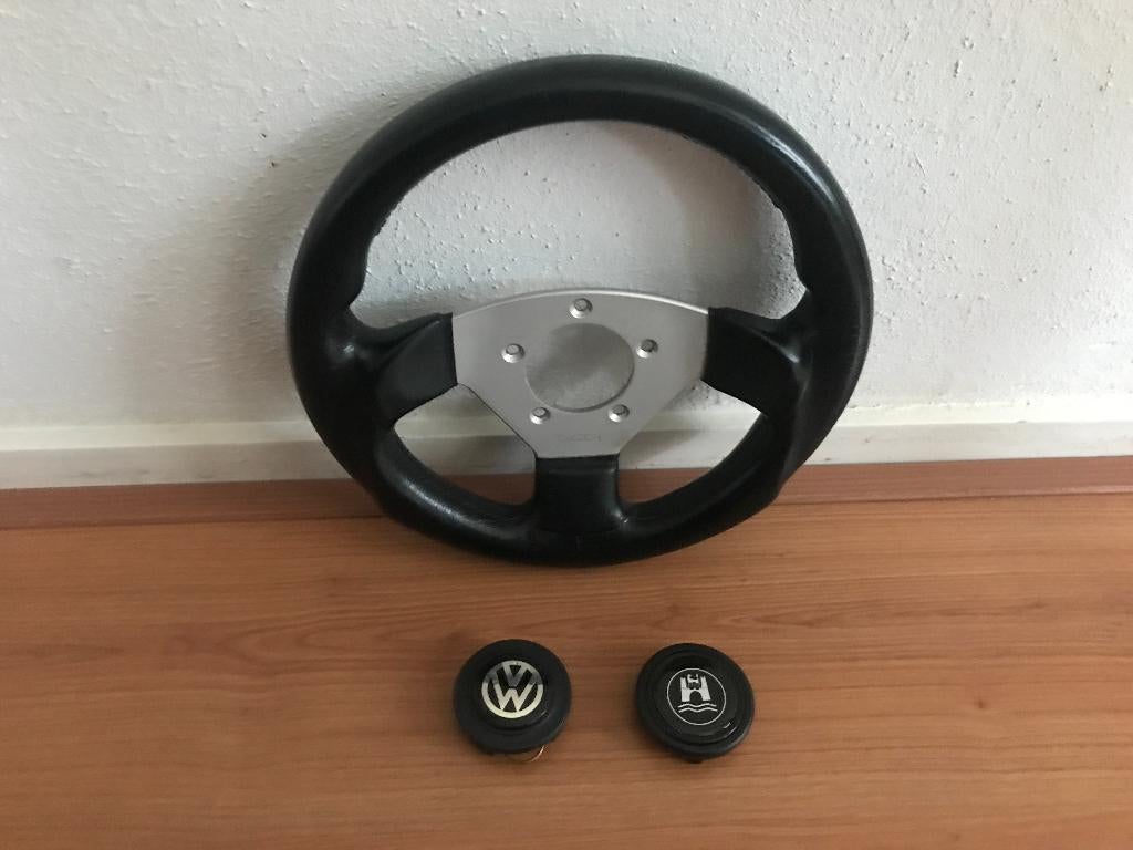Golf 2  Mk2 Jetta, Victor Sportstuur leder ,Italy Design, Auto-onderdelen, Interieur en Bekleding, Ophalen of Verzenden, Gebruikt