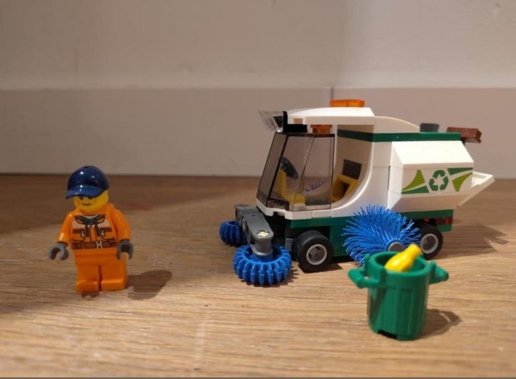 LEGO City Straatveger 60249 met minifiguur, City, Lego, Ophalen of Verzenden, Zo goed als nieuw