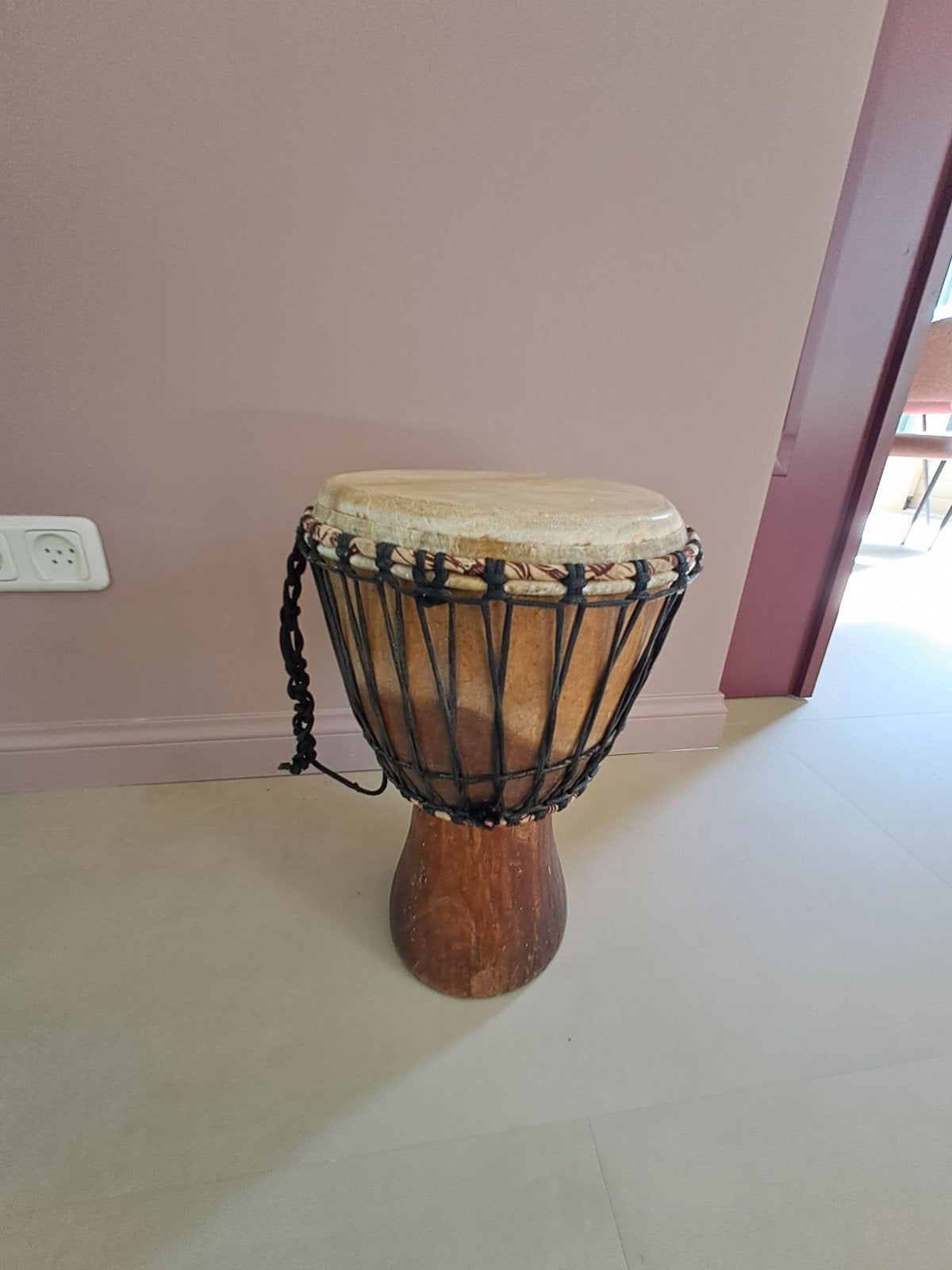 Djembe - Afrikaanse trommel, Ophalen of Verzenden, Zo goed als nieuw, Trommel