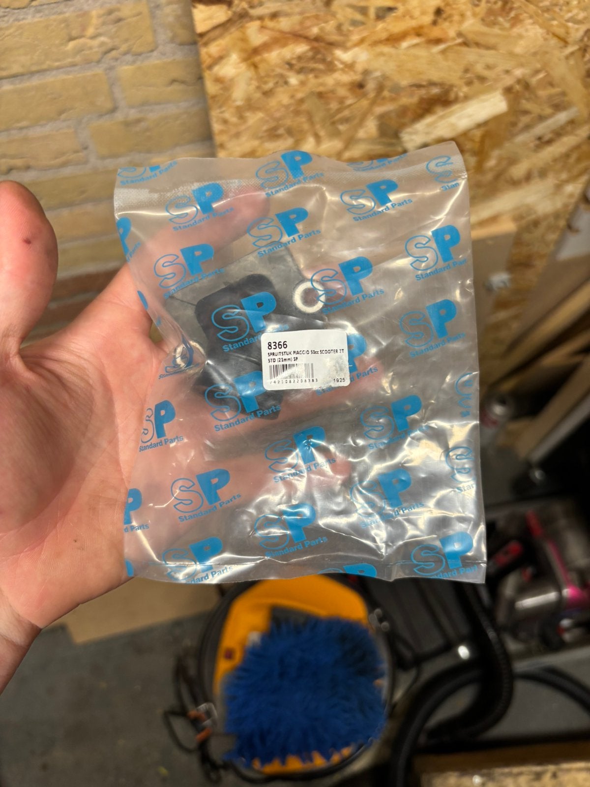 Spruitstuk 21mm piaggio, Fietsen en Brommers, Brommeronderdelen | Scooters, Ophalen of Verzenden, Nieuw, Carburateur, Piaggio