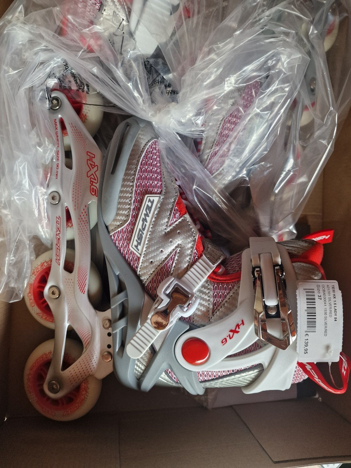 dames skates skeelers nieuw in doos, Ophalen, Inline skates 5 wielen, Nieuw, Dames