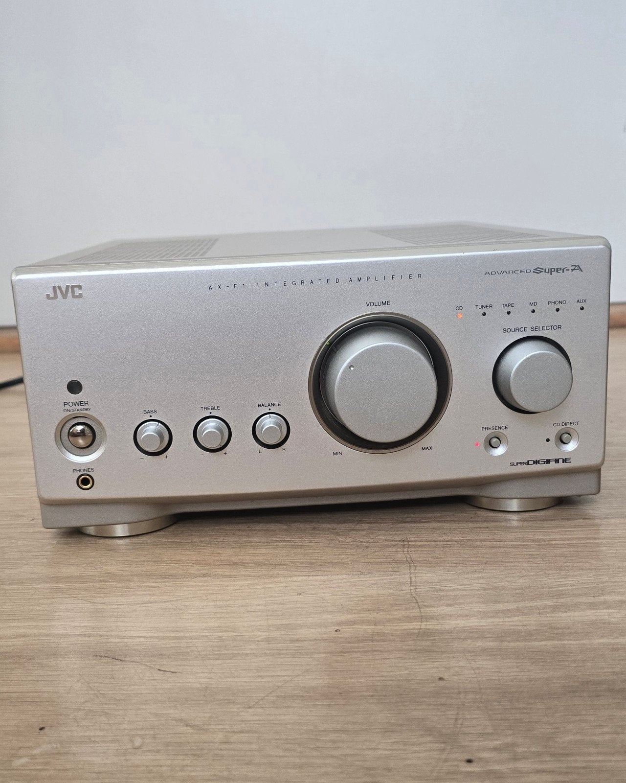 The JVC AX-F16D, Gebruikt, JVC, Ophalen of Verzenden, 60 tot 120 watt