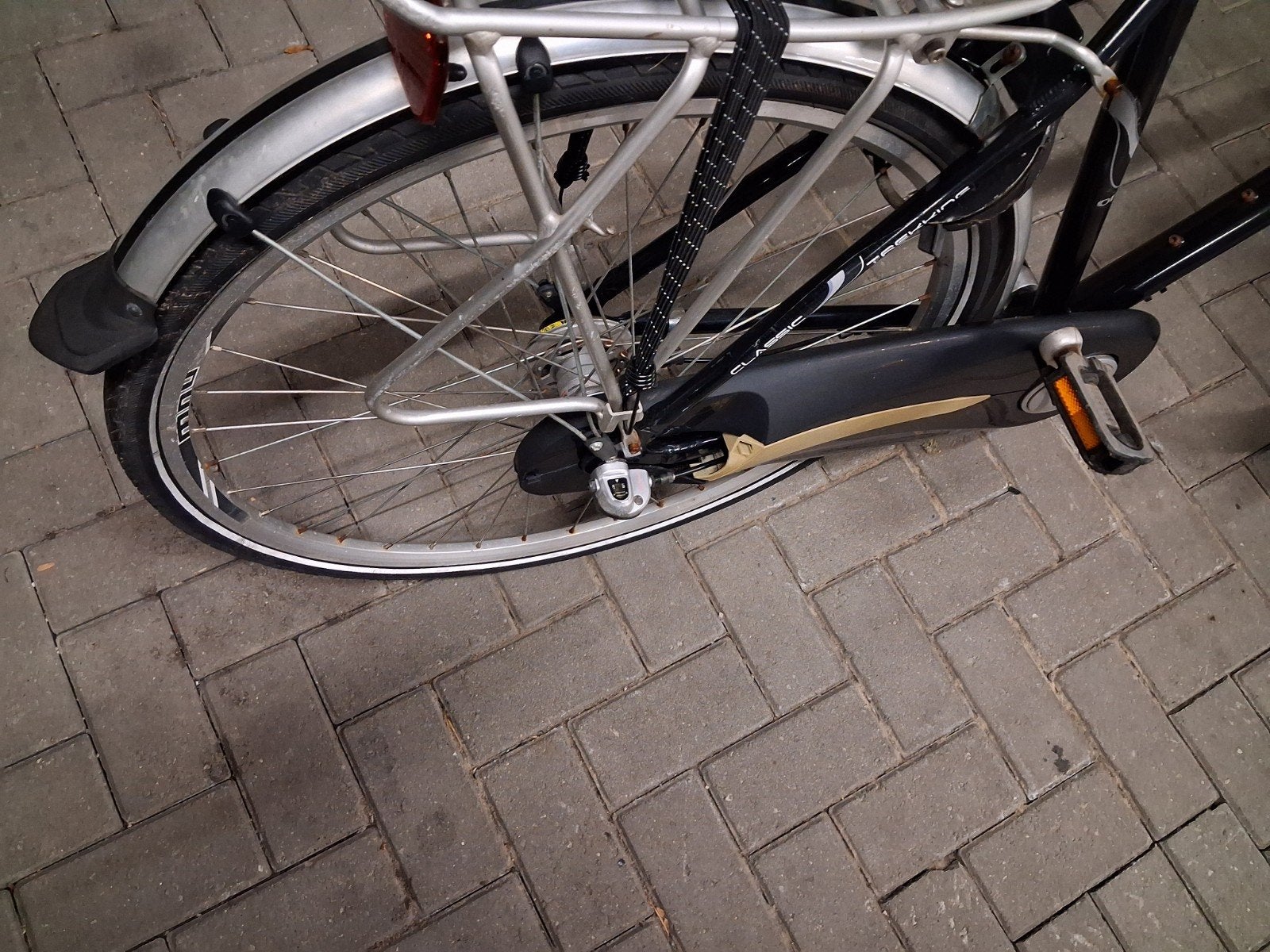 Herenfiets i.z.g.st. zie foto's, Gebruikt, 57 tot 61 cm, Trommelrem, Ophalen