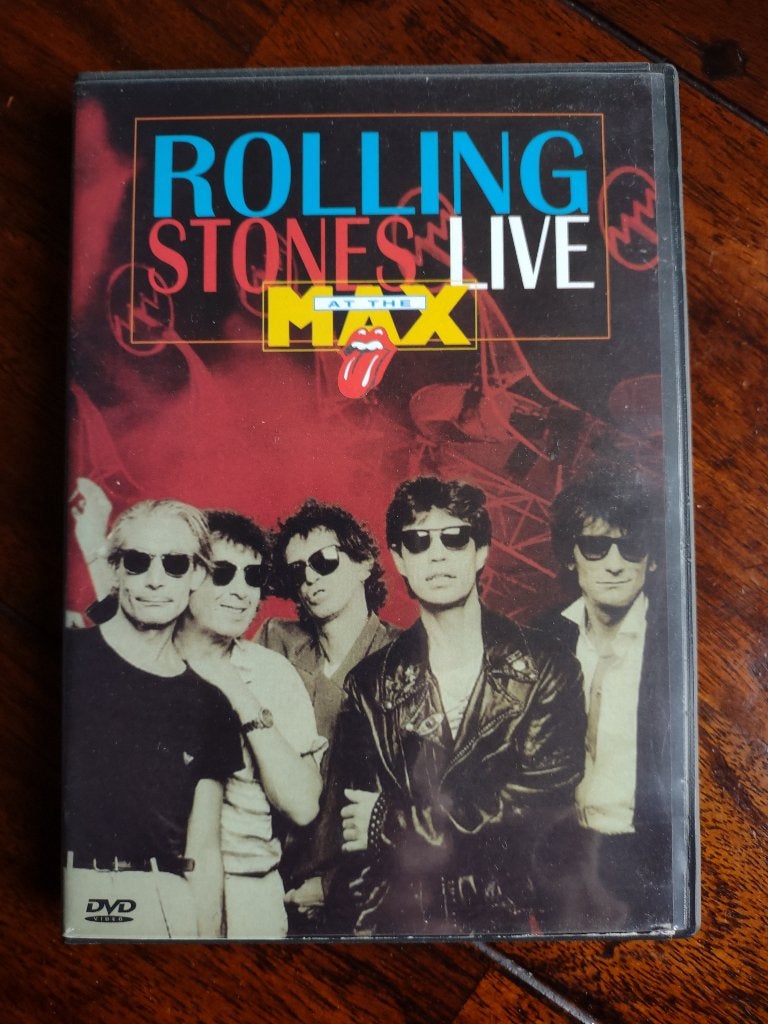 Originele Muziek DVD - Rolling Stones - Live at the Max, Alle leeftijden, Ophalen of Verzenden, Zo goed als nieuw, Concert