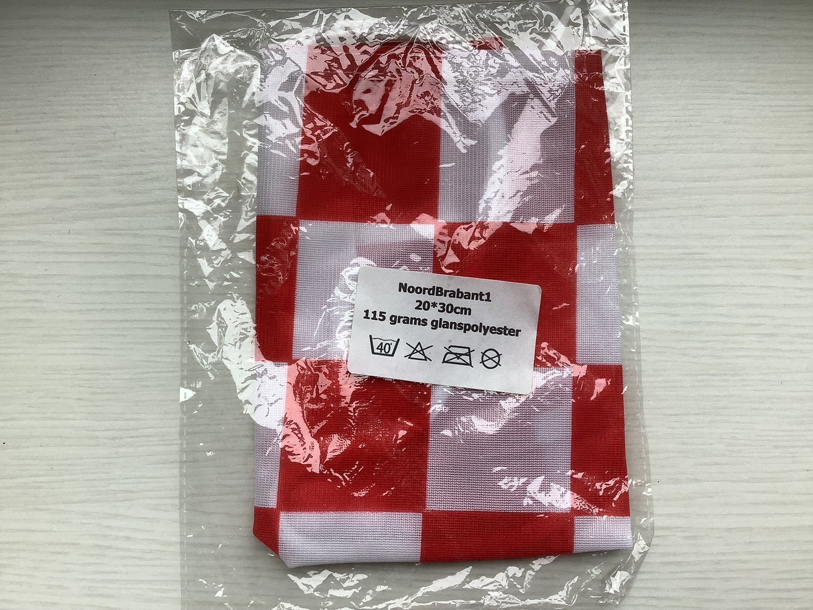 Noord-Brabant vlag, 20x30 cm, nieuw, Ophalen of Verzenden, Zo goed als nieuw