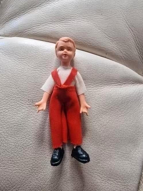 Schleich Popje Jongen 10 cm - Vintage Speelgoed, Ophalen of Verzenden