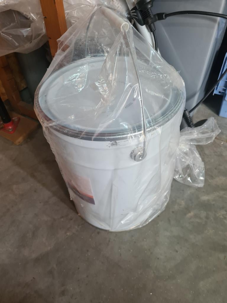 Vloeibare rubber coating 20 liter zwart nieuw teveel gekocht, Ophalen, Nieuw, Grijs