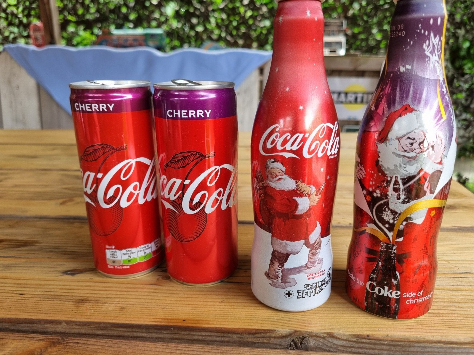 Coca-Cola verzameling: blikjes en kerstflessen, Ophalen of Verzenden, Gebruikt, Verpakking