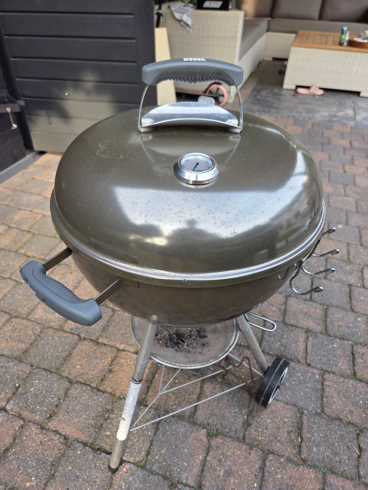 Weber houtskool barbecue - in prima staat, Ophalen, Gebruikt, WEBER BBQ