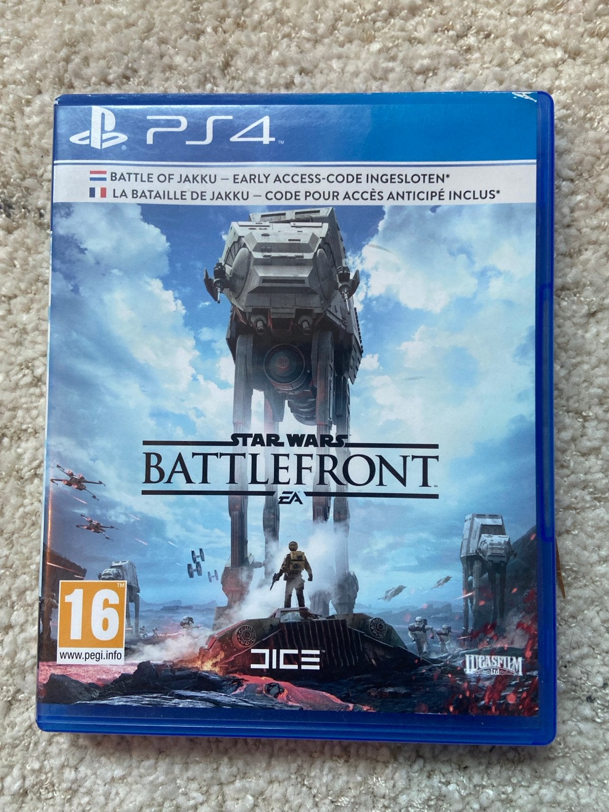 Star Wars Battlefront PS4, Online, Gebruikt, Shooter, 2 spelers