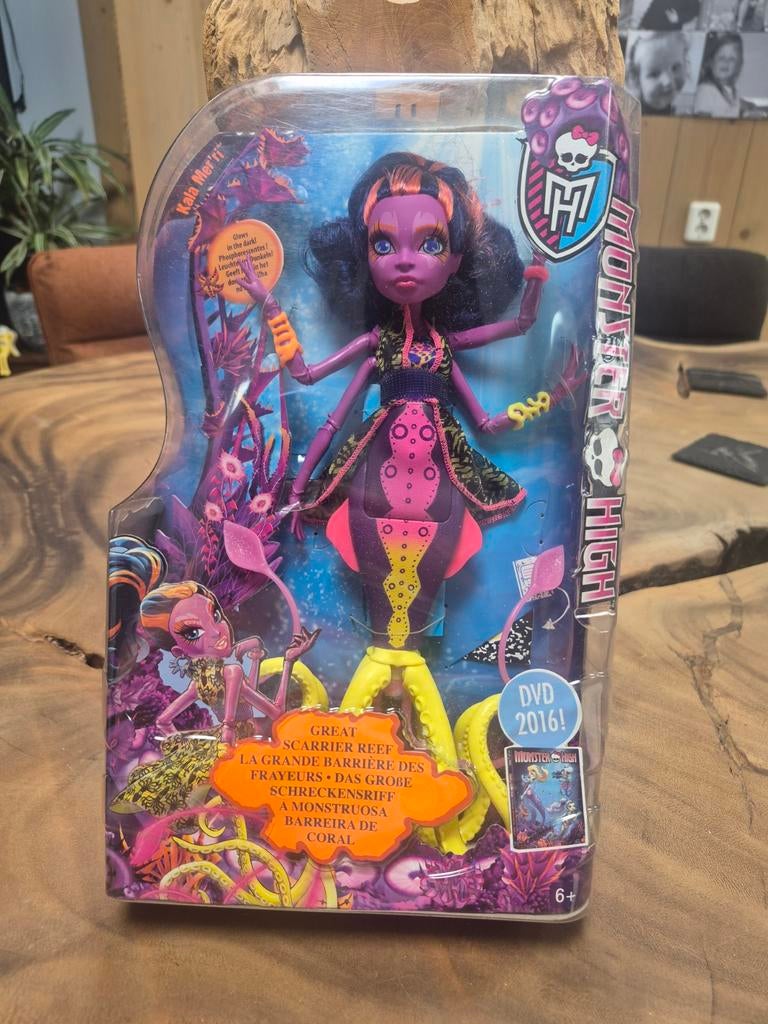 Monster High Kala Mer'ri pop - Great Scarrier Reef, Ophalen of Verzenden