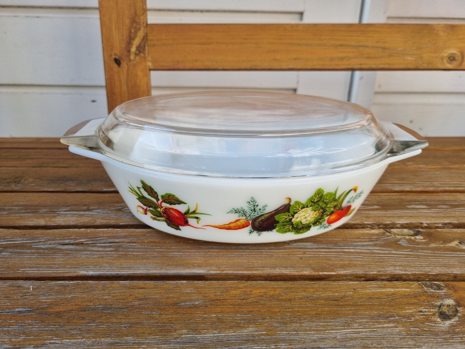 Pyrex ovenschaal met deksel / ovaal, Huis en Inrichting, Keuken | Keukenbenodigdheden, Overige typen, Ophalen of Verzenden, Gebruikt