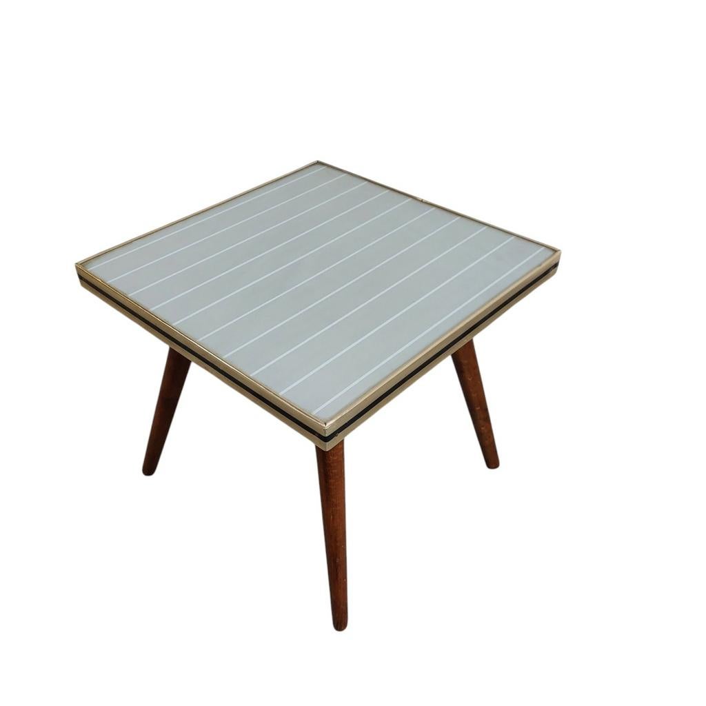 Vintage plantentafel, kunststof blad, Gebruikt, Onbekend, Ophalen of Verzenden, Onbekend