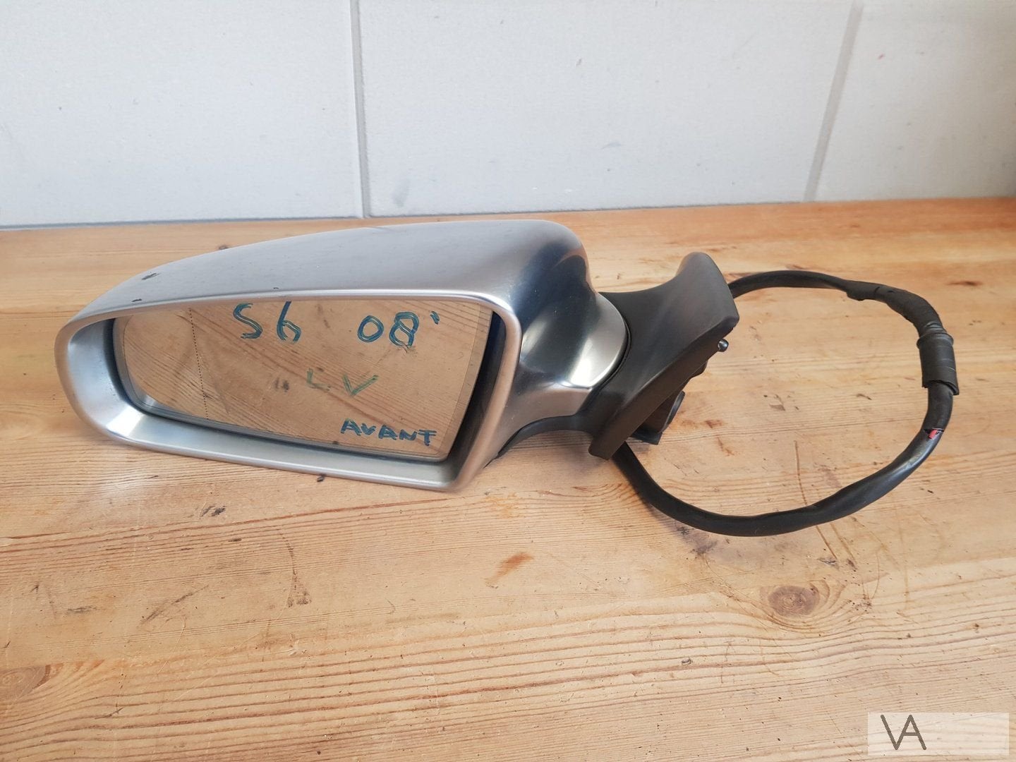 Audi A6 / S6 spiegel links 2004 - 2011 zelfdimmend glas €150, Auto-onderdelen, Gebruikt, -, -, -