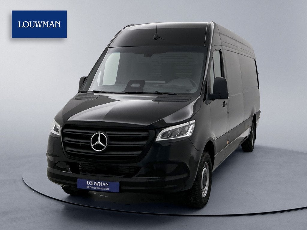 Mercedes-Benz Sprinter 317 L3H2 PRO LED 3500 KG Trekgewicht, Auto's, Automaat, Gebruikt, 4 cilinders, Zwart