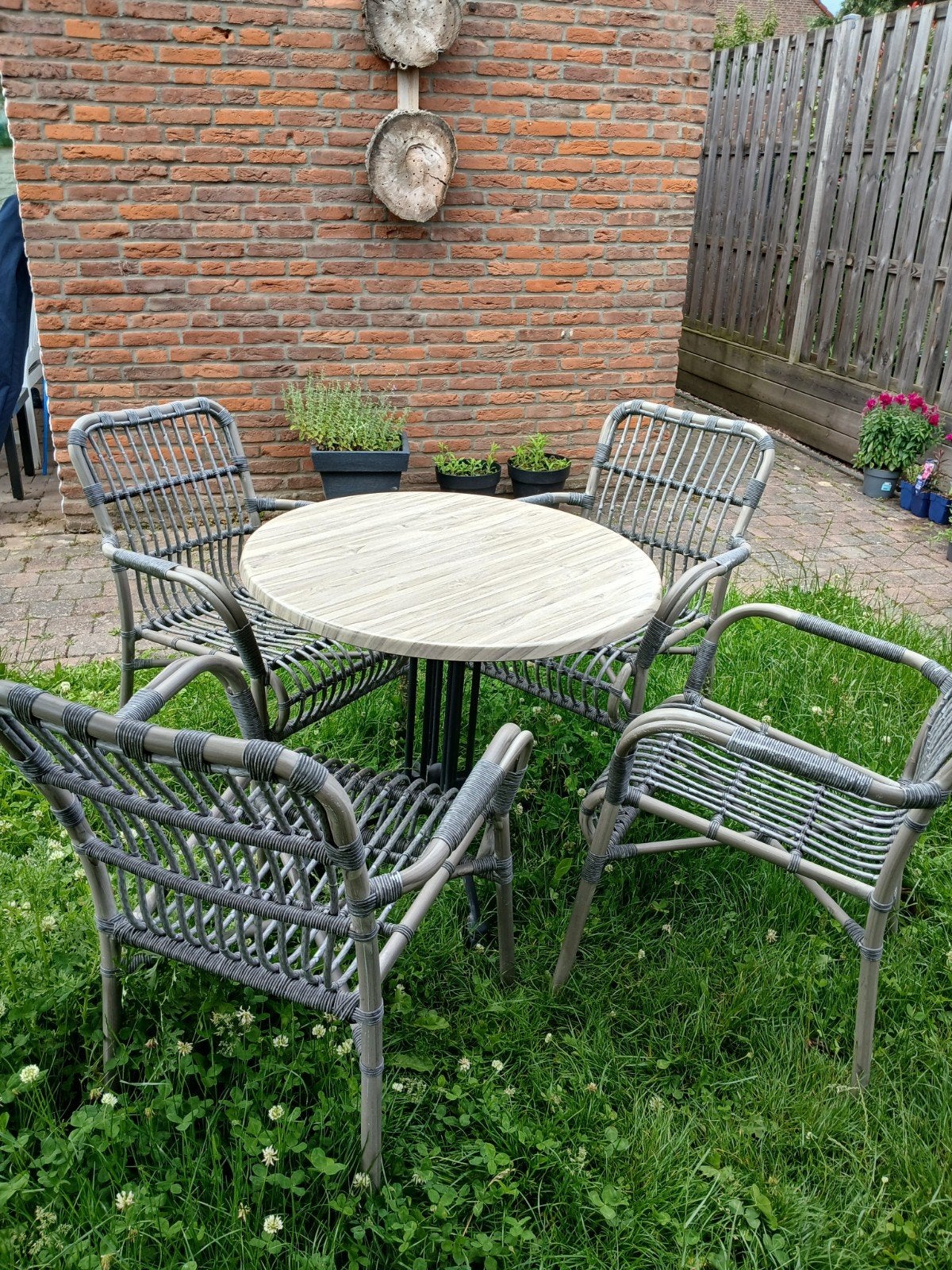 Horeca tuinset, Ophalen, Gebruikt