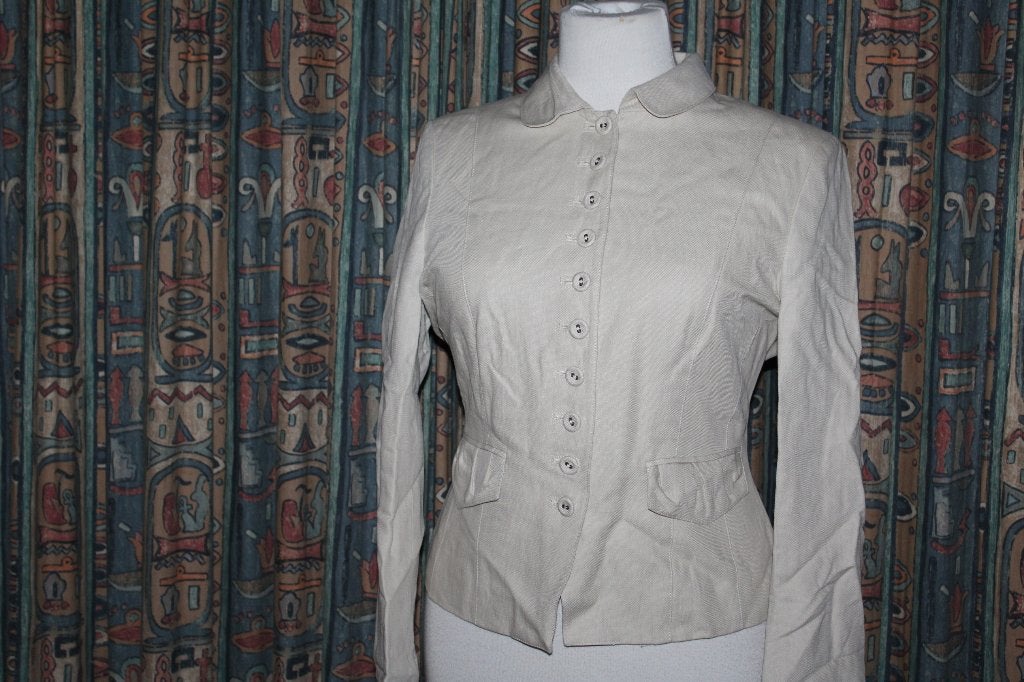 Josephine en co 60% linnen jasje mt 40 nieuw, Kleding | Dames, Maat 38/40 (M), Josephine & Co, ., Beige