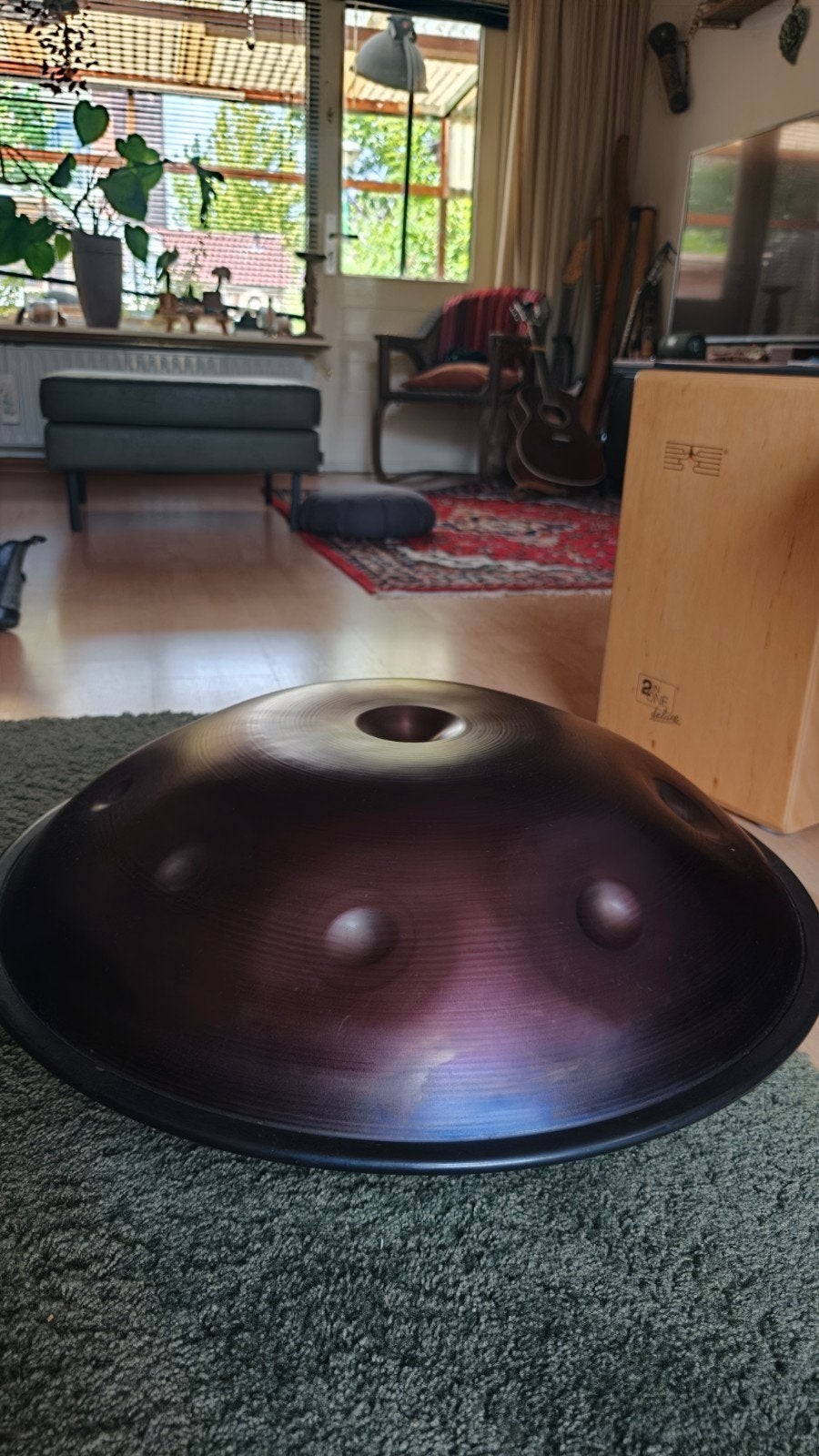 Halo handpan by Pantheon steel in C Aegean tuning, Ophalen, Zo goed als nieuw, Melodische percussie