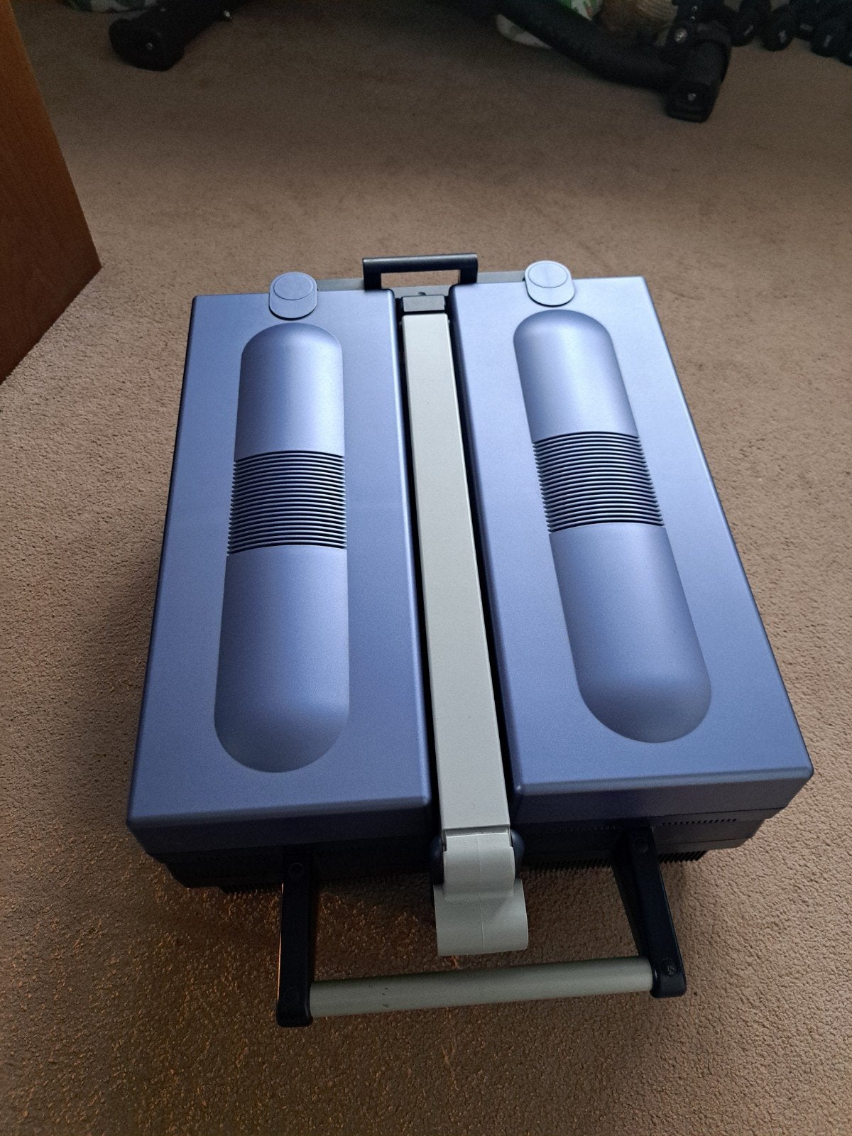 Philips original home solaria inklapbaar, Ophalen, Gebruikt, Zonnebank dubbelzijdig, Minder dan 10 lampen