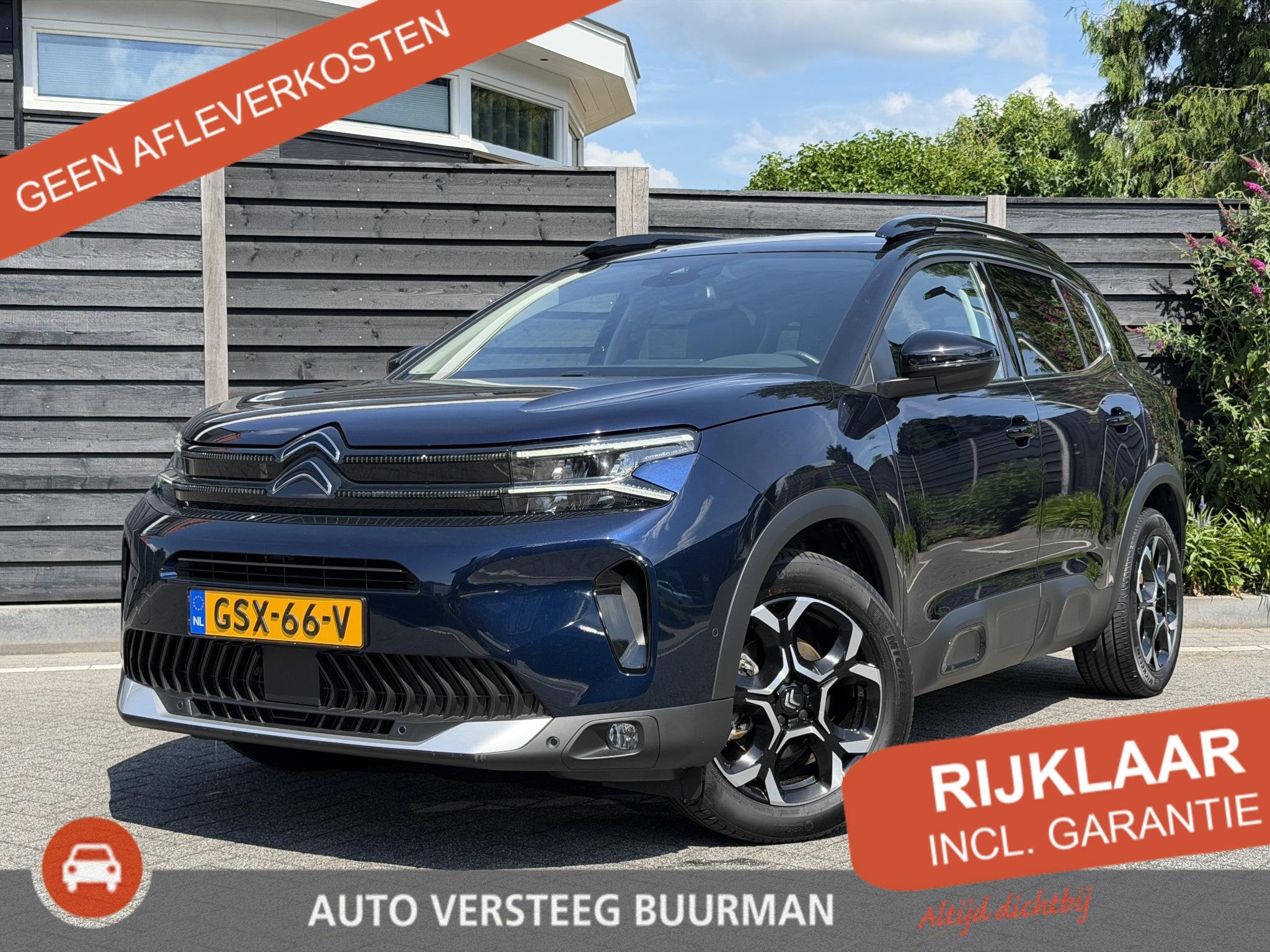 Citroen C5 Aircross Max 1.2 Hybrid 136PK e-DCS6 Automaat Nav, 1199 cc, Origineel Nederlands, Hybride Elektrisch/Benzine, 3 cilinders