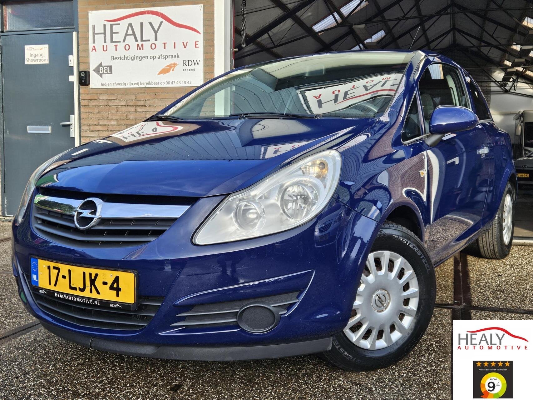 Opel Corsa 1.0-12V Selection|185Dkm|Nap|New band|, 450 kg, Blauw, Origineel Nederlands, Bedrijf