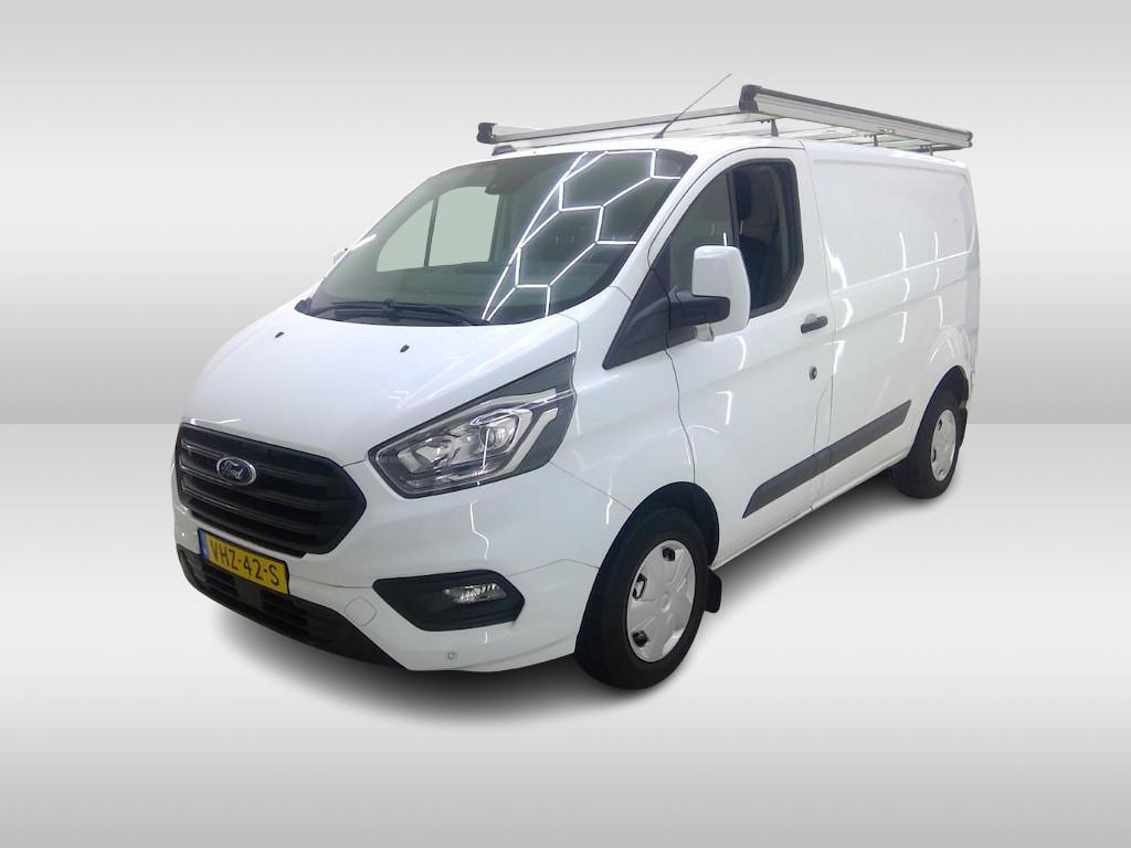 Ford Transit Custom 2.0 TDCI L1 H1 Trend Imperiaal Trekhaak, Auto's, Bestelauto's, Voorwielaandrijving, Stof, 4 cilinders, Wit