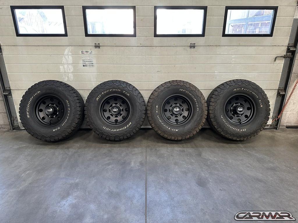 16'' Dodge W200 wielen / American Racing Baja / BF Goodrich, Ophalen, Gebruikt, 285 mm, -