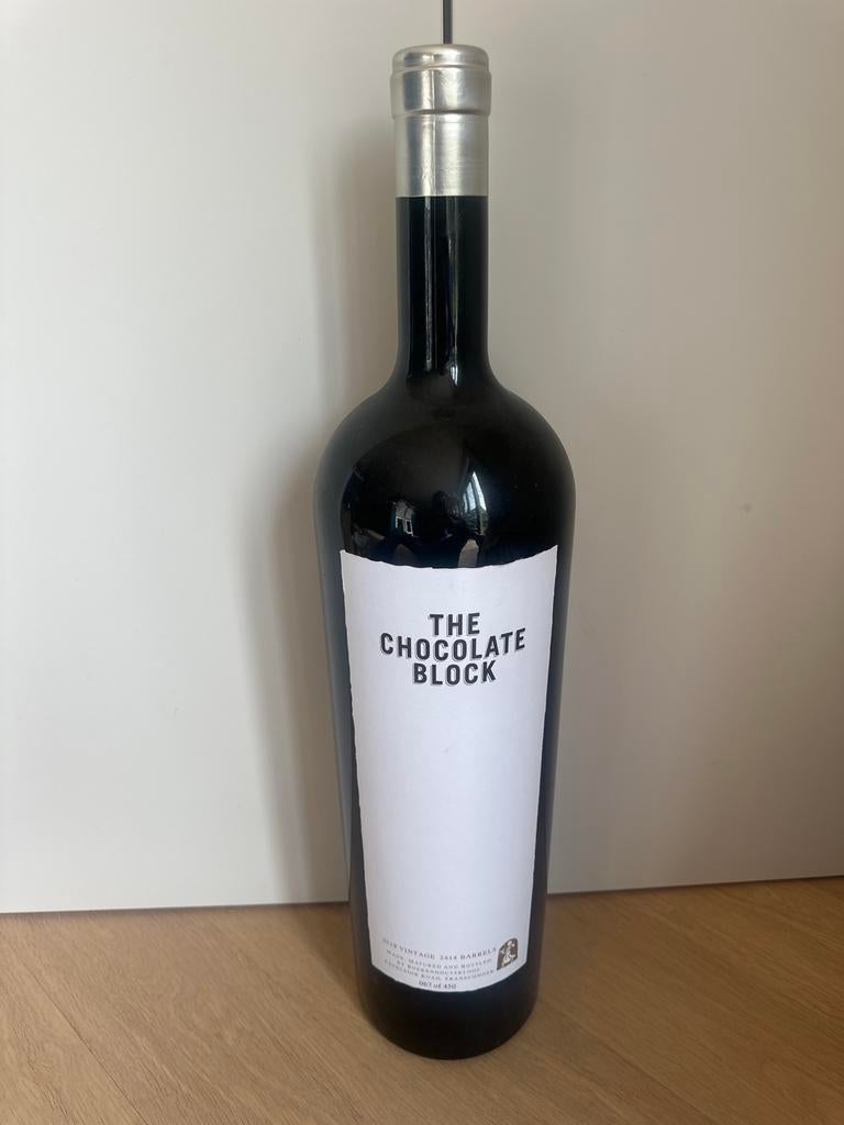 The Chocolate Block MAGNUM - 6L fles Methusalem 2019, Verzamelen, Wijnen, Ophalen, Afrika, Zo goed als nieuw, Rode wijn