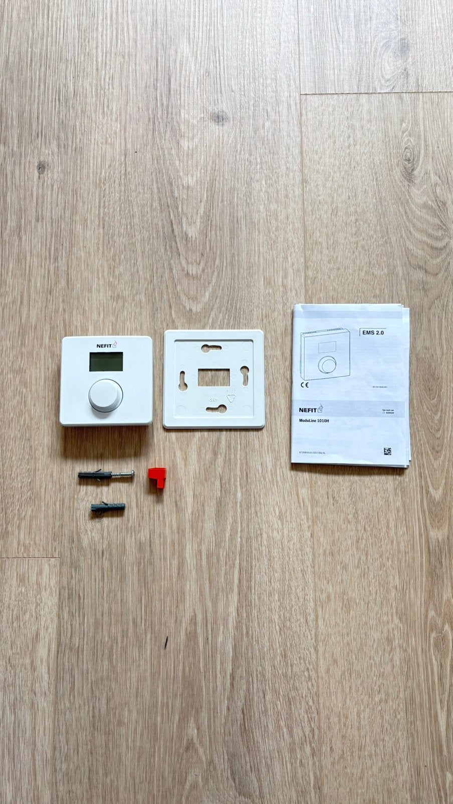 Nefit ModuLine 1010 kamerthermostaat nieuw, Ophalen of Verzenden, Slimme thermostaat, Nieuw