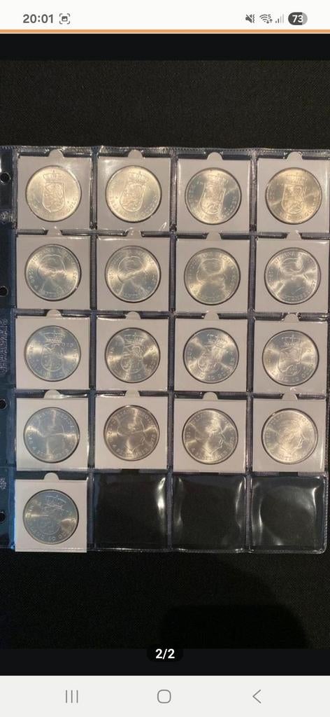 Zilveren 10 gulden juliana 25g/0.720 proof, Ophalen of Verzenden, Koningin Juliana, 10 gulden, Zilver