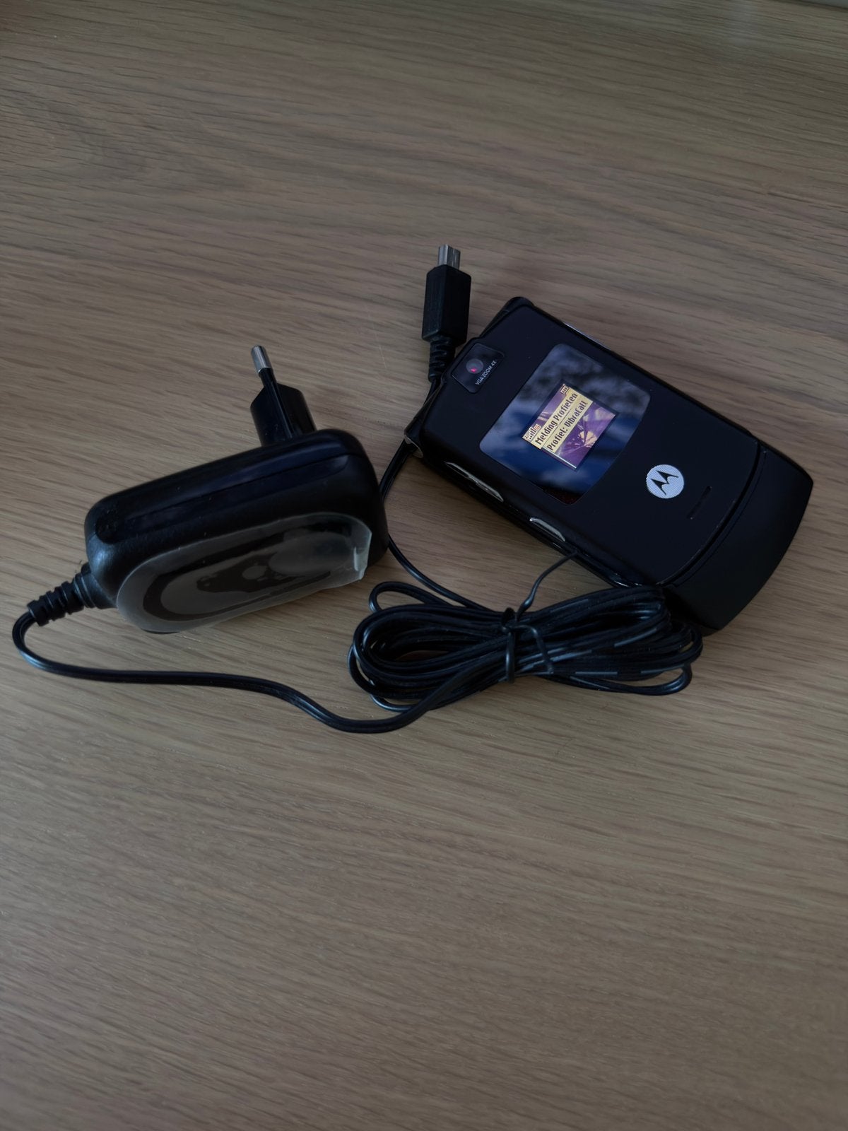 Motorola Razr V3 zwart, Telecommunicatie, Mobiele telefoons | Motorola, Zwart, Inklapmodel, Ophalen of Verzenden, Zo goed als nieuw