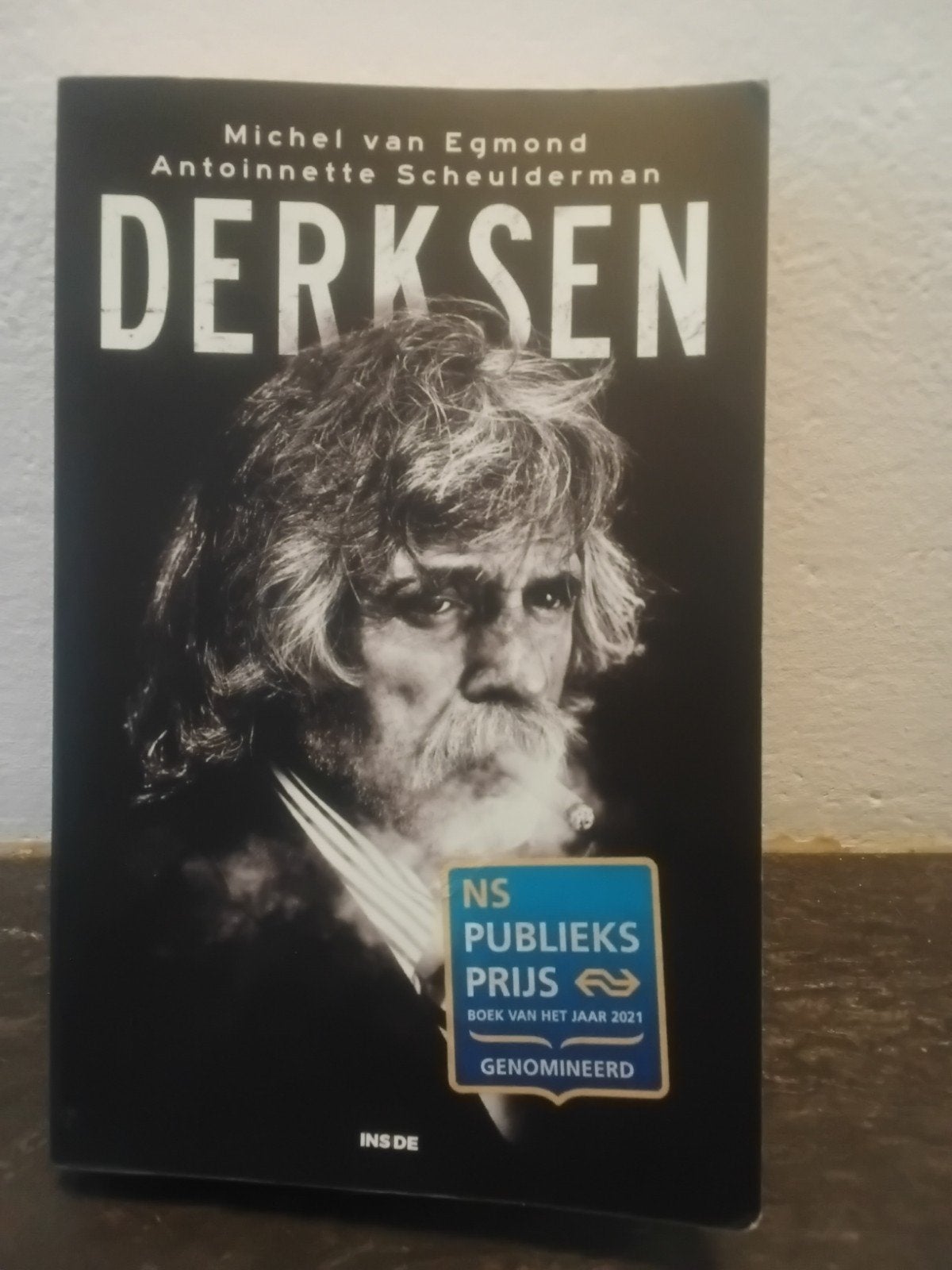 DERKSEN BIOGRAFIE JOHAN DERKSEN M.VAN EGMOND A. SCHEULDERMAN, Overige, Michel van Egmond  Antoinette Scheulderman, Ophalen of Verzenden