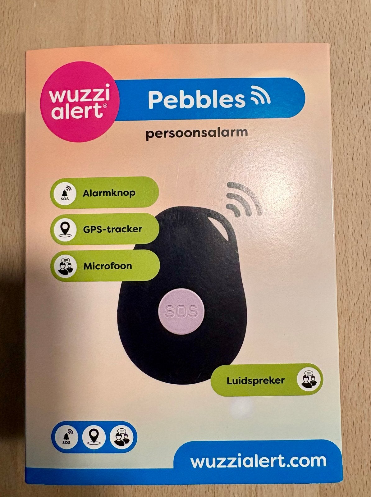 Persoonsalarm Pebbles van Wuzzi alert, Ophalen of Verzenden, Nieuw