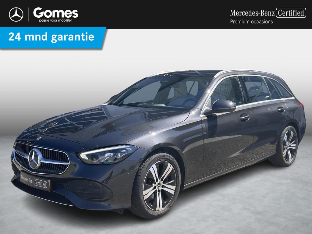 Mercedes-Benz C-klasse Estate 180 Luxury Line | Beige Leder, Automaat, 4 cilinders, Leder en Stof, Origineel Nederlands