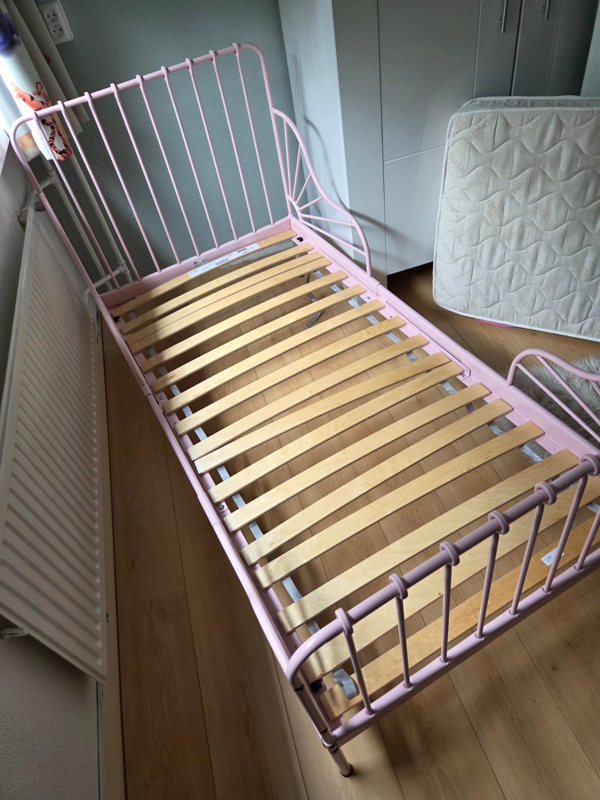 Mooi bed., Ophalen, 85 tot 100 cm, Gebruikt, Matras
