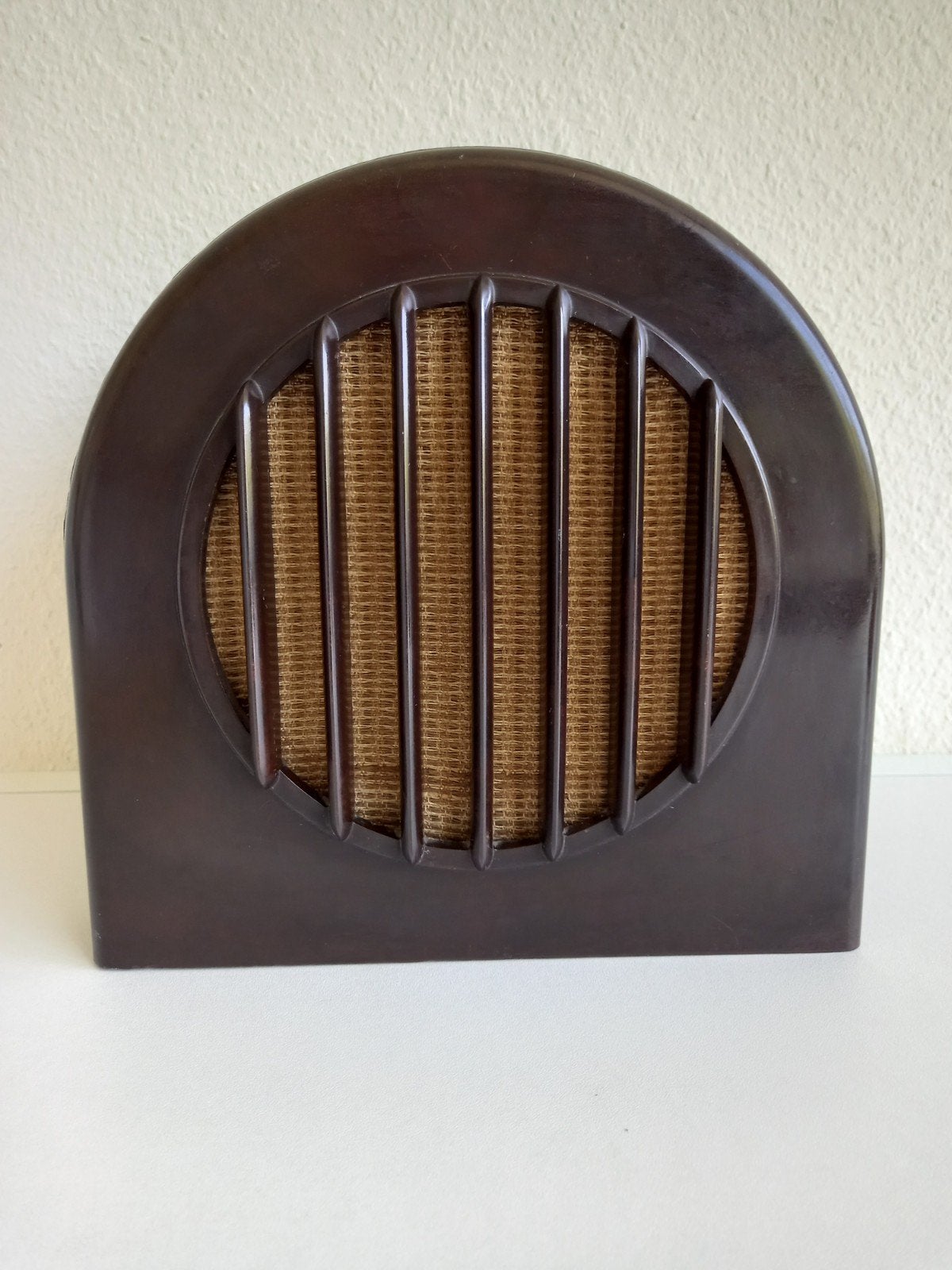 Retro Philips bakelieten luidspreker., Ophalen of Verzenden