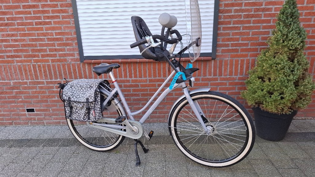 Complete moederfiets Cortina Roots, 53 tot 56 cm, Zo goed als nieuw, Buggydrager, 1 zitje