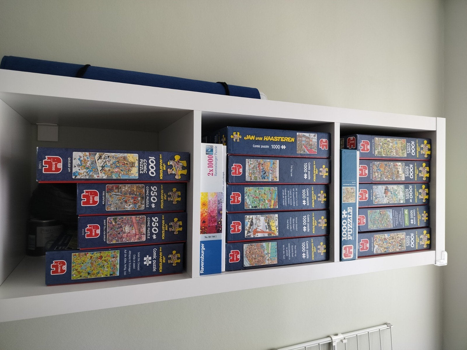 Grote collectie Jan van Haasteren legpuzzels, Ophalen, 500 t/m 1500 stukjes, Gebruikt, Legpuzzel
