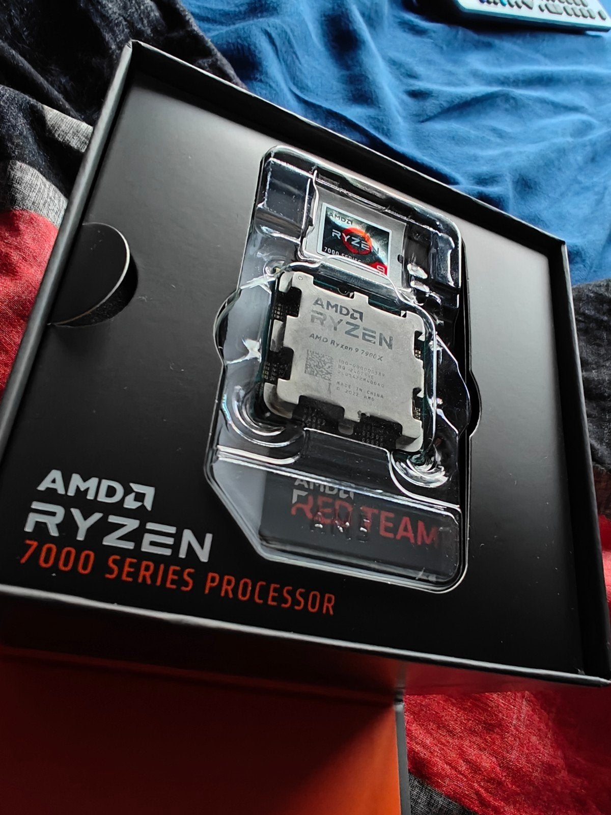 AMD Ryzen 9 7900X 12 core CPU zgan, Computers en Software, Processors, Ophalen, Zo goed als nieuw, AMD Ryzen 9, 4 Ghz of meer