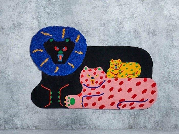 IKEA ART EVENT 2019 vloerkleed MISAKI KAWAI, Overige kleuren, 150 tot 200 cm, Ophalen of Verzenden, Overige vormen