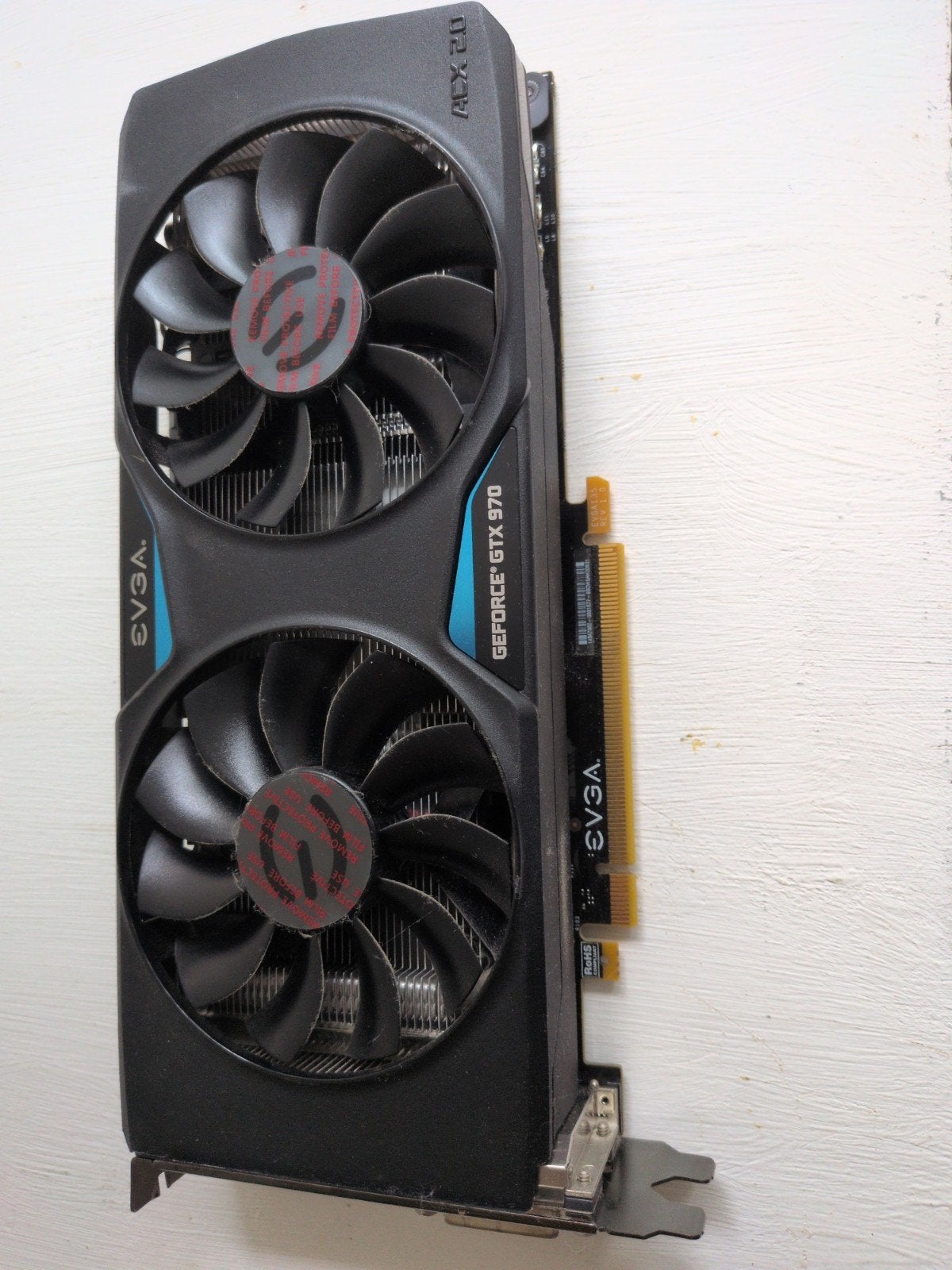 EVGA GeForce GTX 970 Grafische Kaart, PCI-Express 3, Gebruikt, HDMI, Ophalen of Verzenden