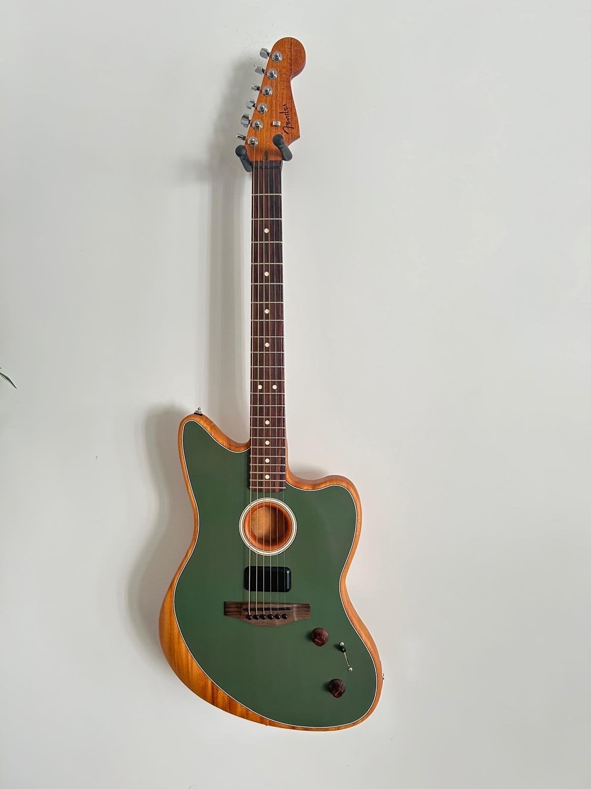 Fender Player Acoustasonic Jazzmaster - Nieuwstaat, Muziek en Instrumenten, Snaarinstrumenten | Gitaren | Akoestisch, Ophalen