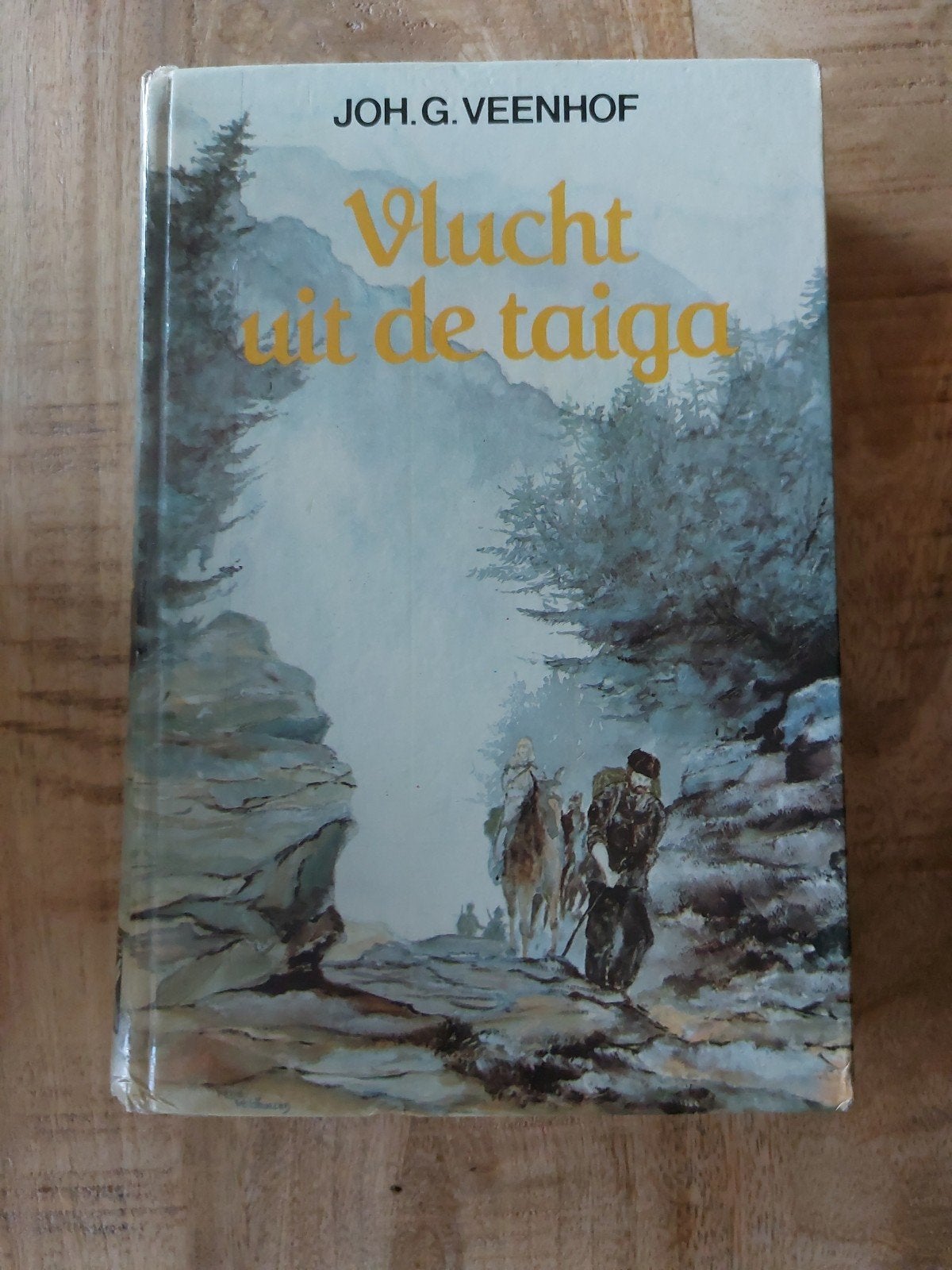 Vlucht uit de Taiga - Joh. G. Veenhof, Boeken, Ophalen