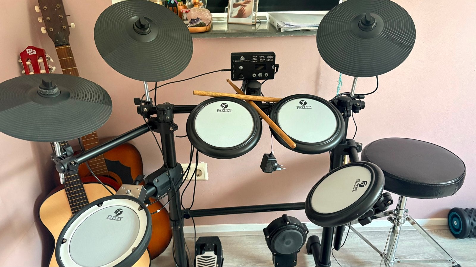 Fazley DDK-040 Elektronisch Drumstel - Zo goed als nieuw, Muziek en Instrumenten, Ophalen, Zo goed als nieuw, Overige merken, Elektronisch