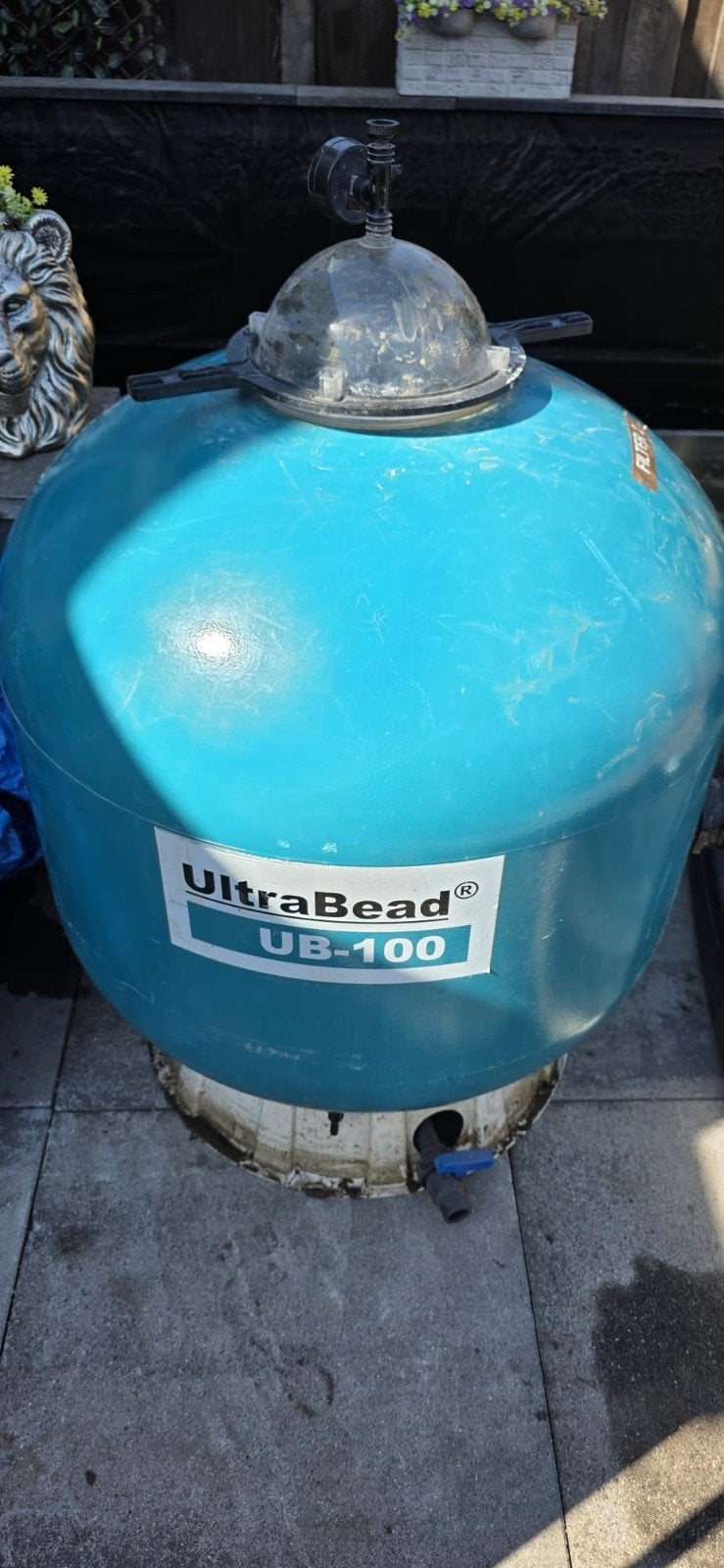 UB 100 Beadfilter bypass 6-wegklep terugslagklepblower, Tuin en Terras, Vijvers, Ophalen of Verzenden, Gebruikt