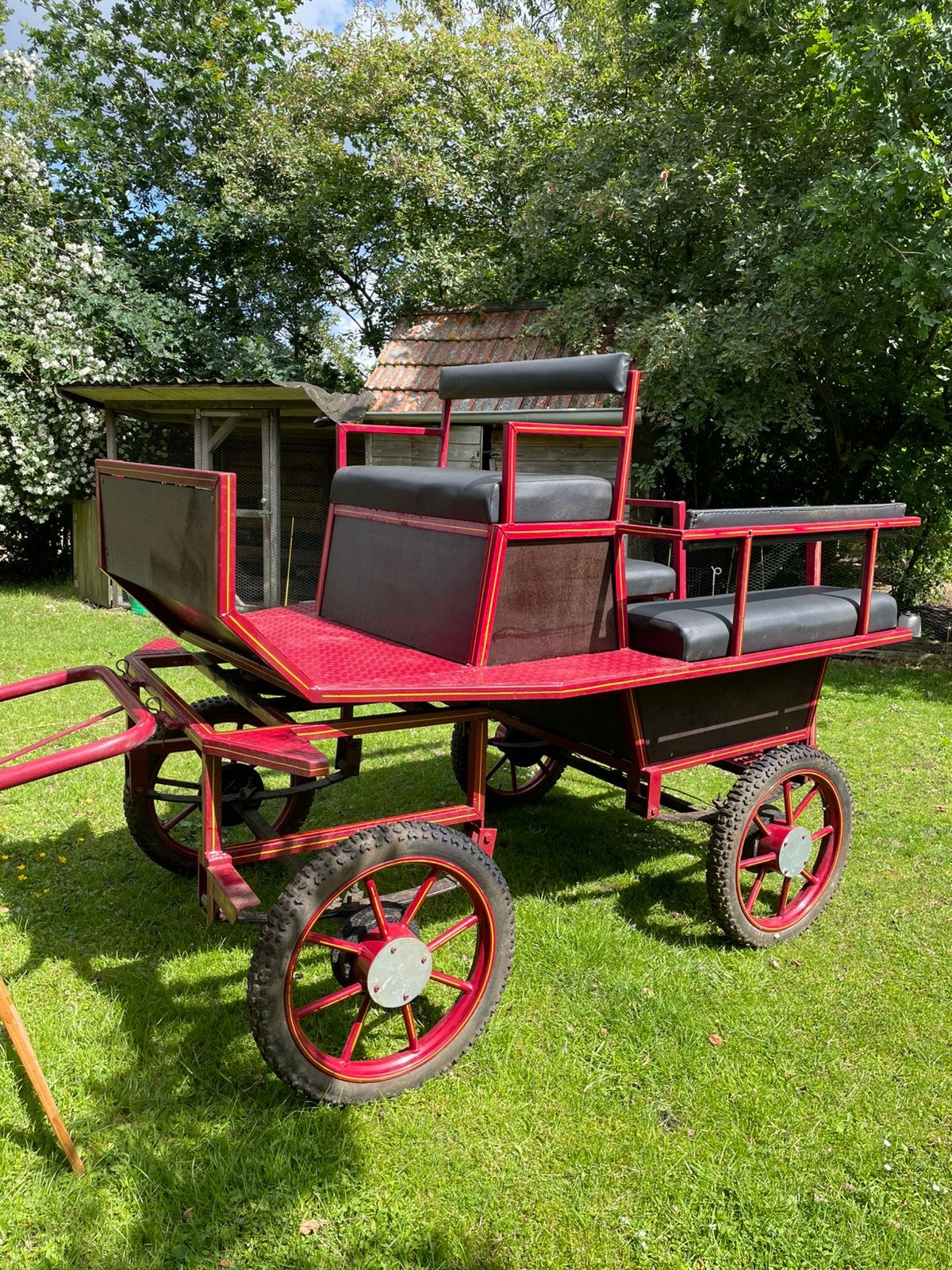 Nette menwagen recreatiewagen, Dieren en Toebehoren, Gebruikt, Overige typen, Paard
